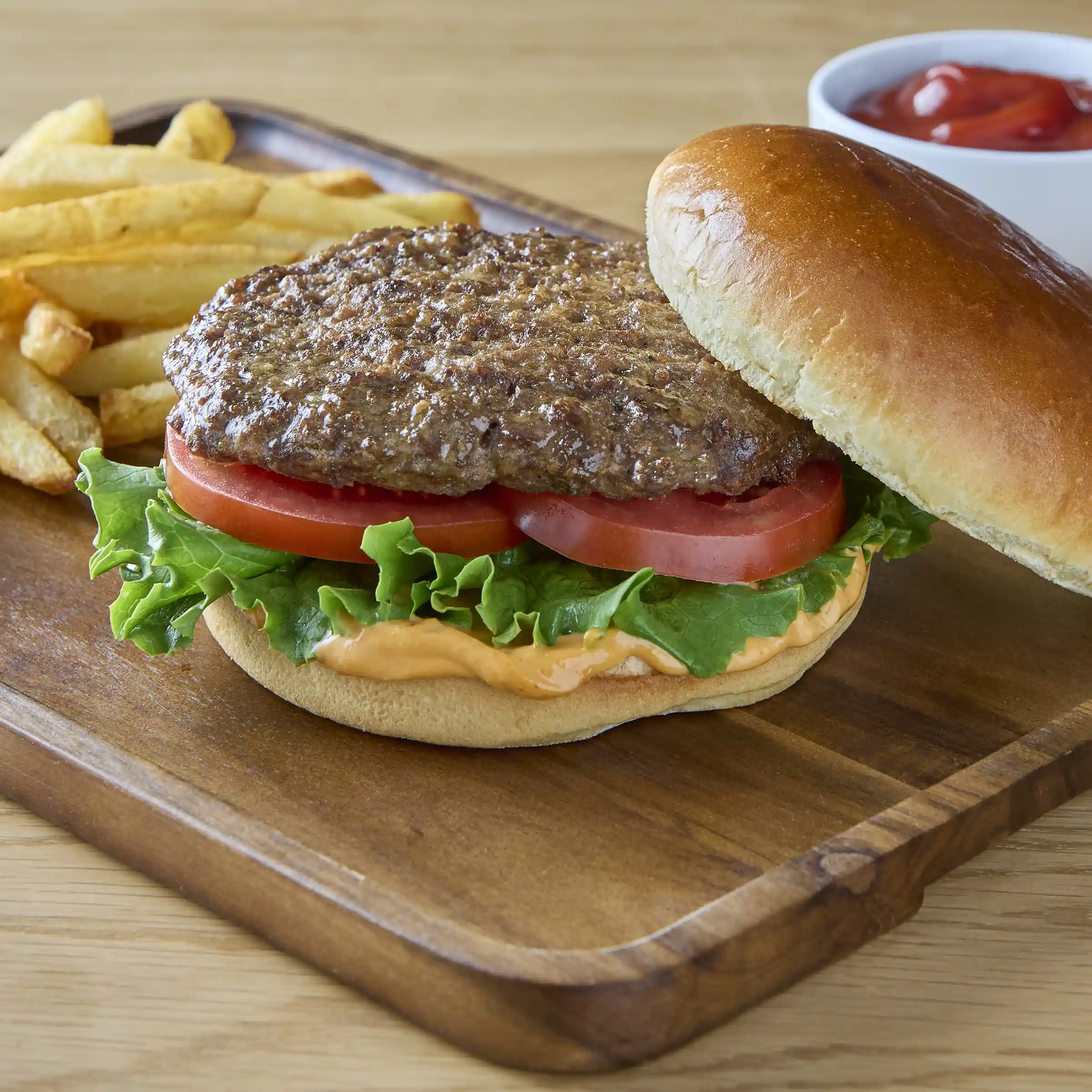 AdvancePierre™ Fully Cooked Angus Beef Patties_image_1