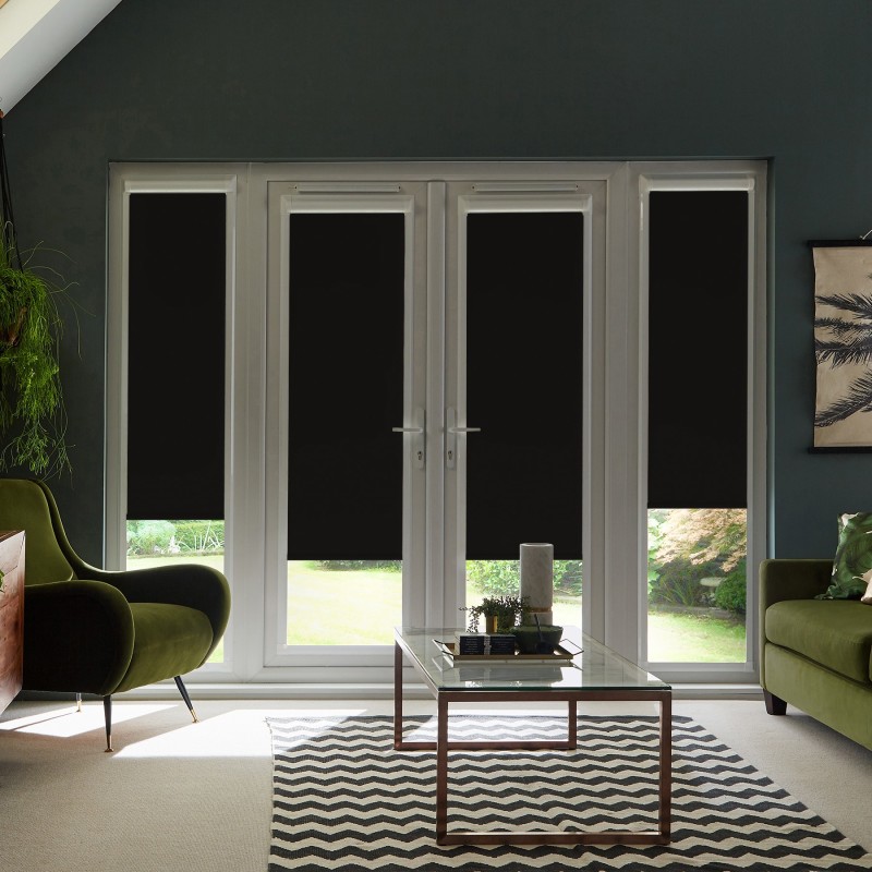Zelda Liquorice Roller Blind