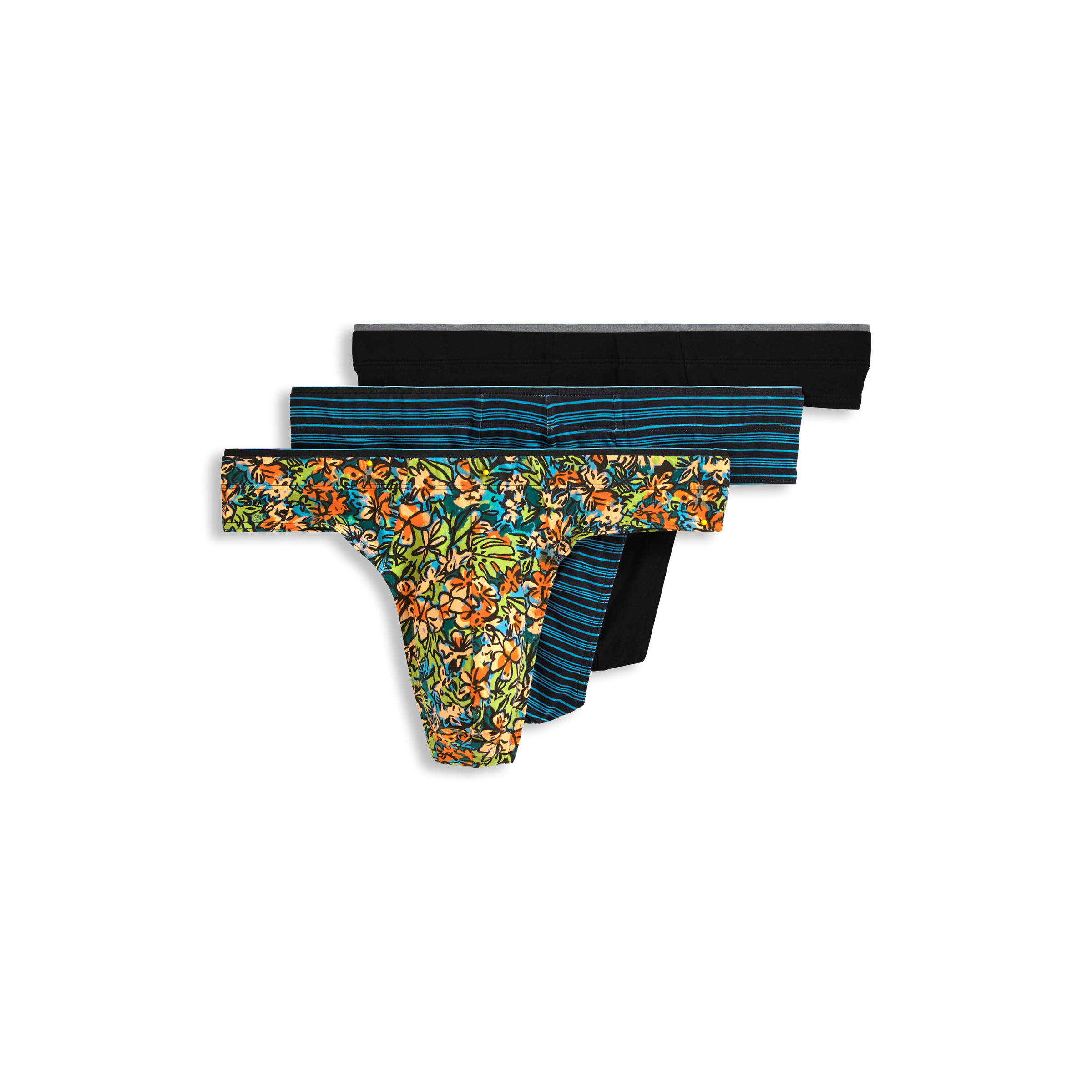 Jockey Men's True Style Thong - 3 Pack - Picture 10 of 41