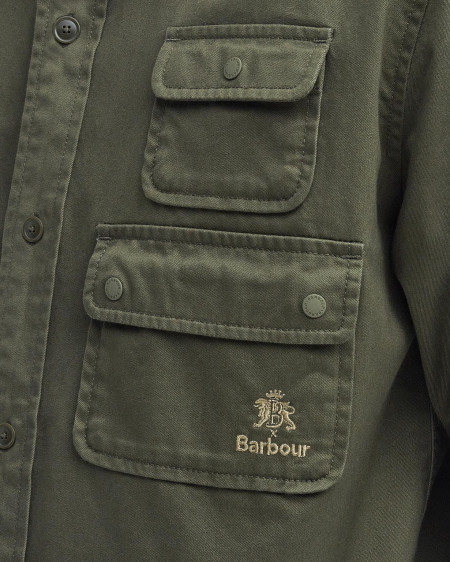 Barbour x Baracuta Langarmshirt Chorlton Relaxed