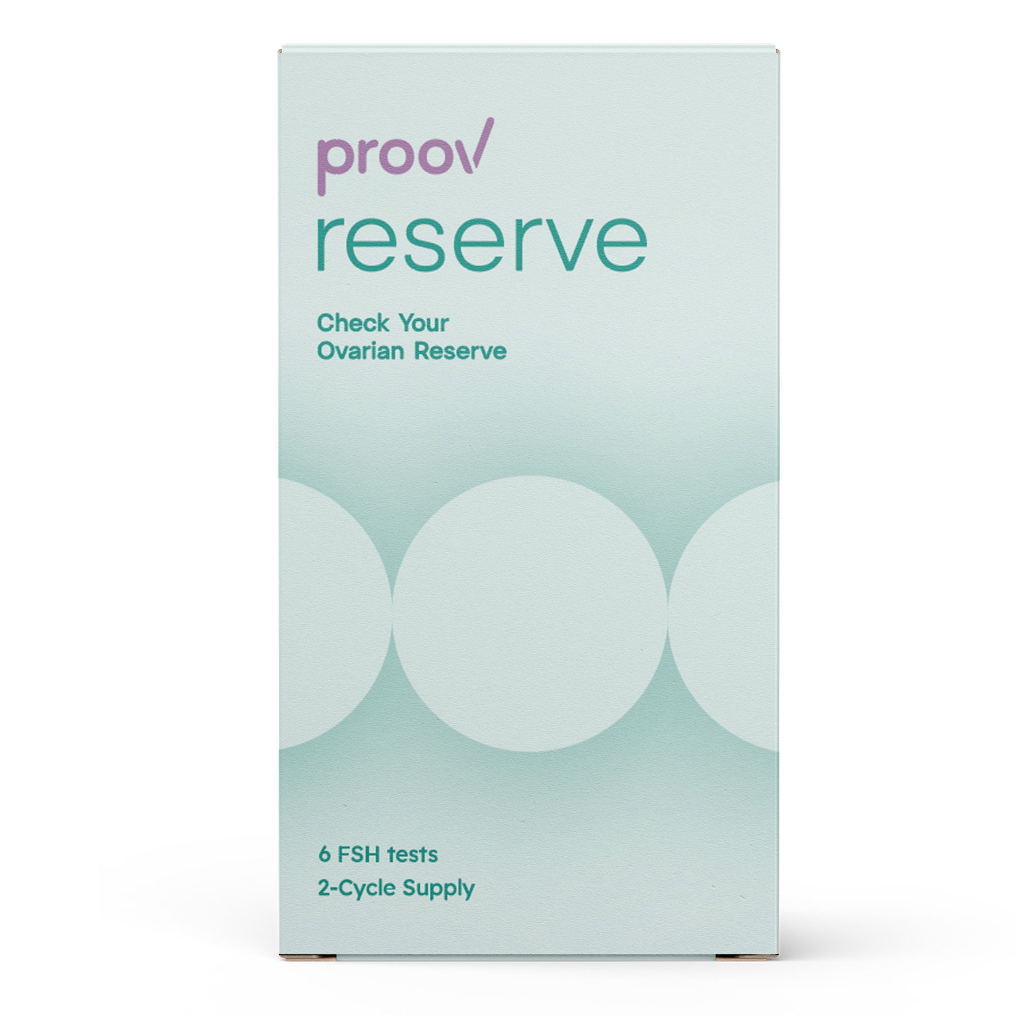 proov reserve Ovarian Reserve Follicle Stimulating Hormone Fertility Test