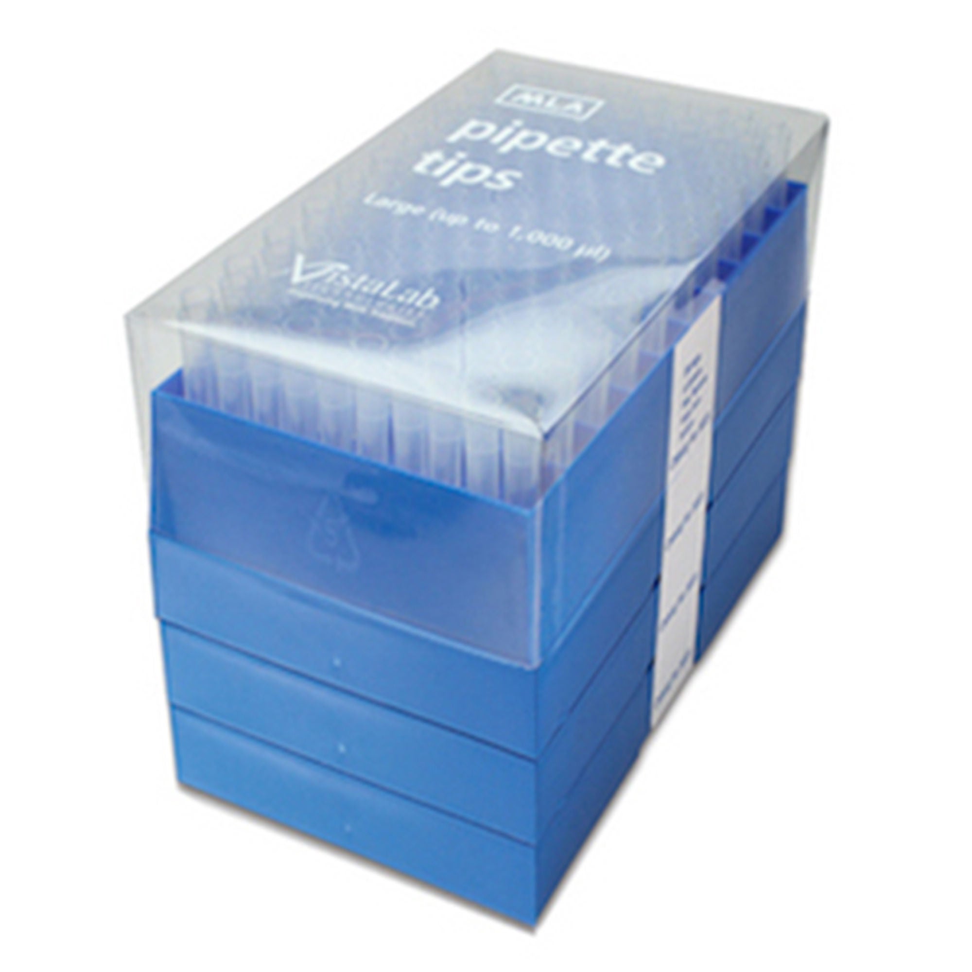 Pipette Tip VistaStak™ 201 to 1,000 µL Without Graduations NonSterile