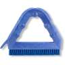 Carlisle, Sparta, 9in, Color Coded Tile and Grout Brush, Polyester Bristles, Blue