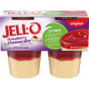 Jell-O Original Strawberry Cheesecake Snacks, 4 ct Cups