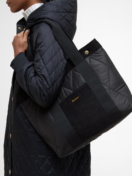 Borsa tote Healy trapuntata