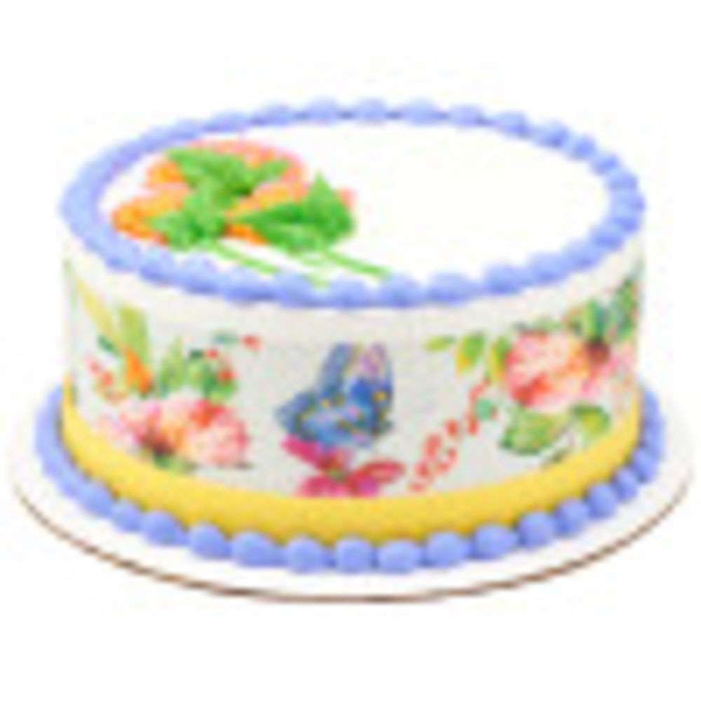 Image Cake Watercolor Floral