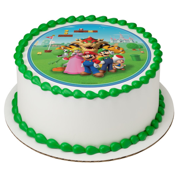 Nintendo Super Mario™ PhotoCake® Edible Image®