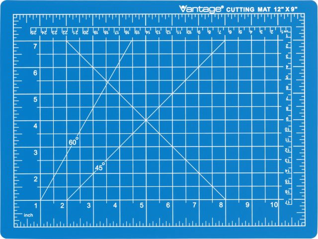 Dahle’s Vantage® Self-Healing Cutting Mats are extremely durable and provide 1/8” of work surface protection.