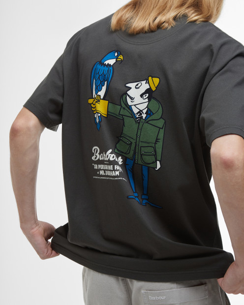 Newclyde Oversized Graphic T-Shirt Sage