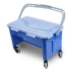 Hillyard, Trident, 32qt, Finish Bucket, Blue