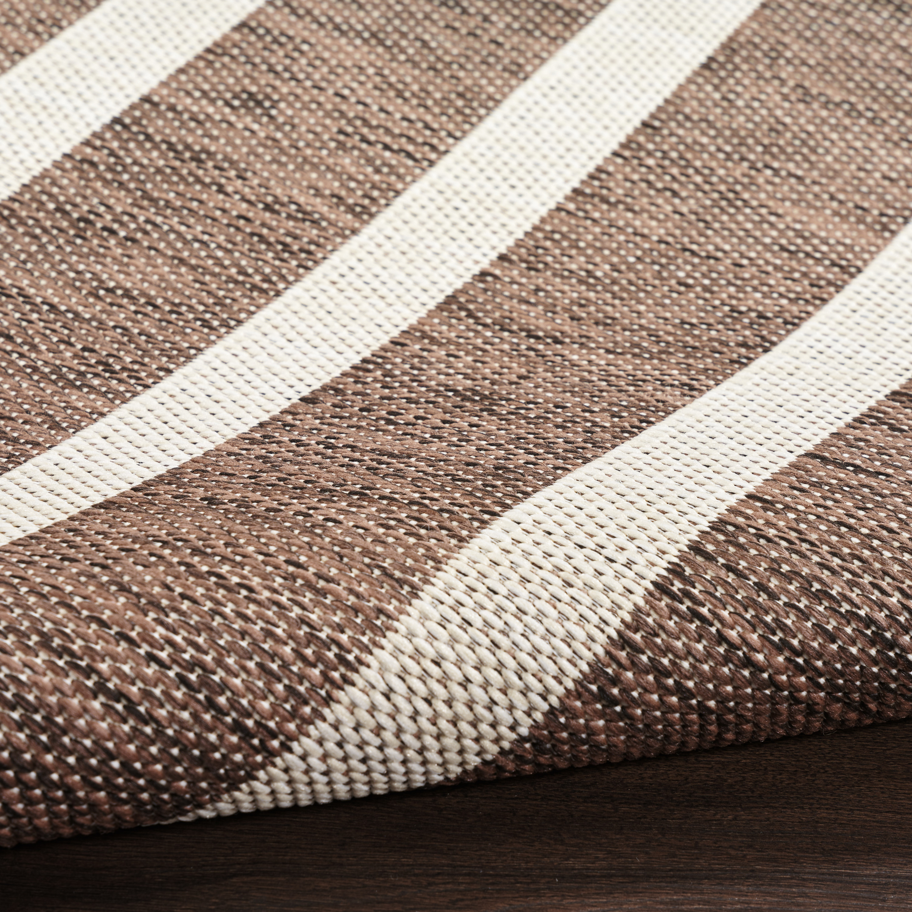 Nourison Positano 8' x Round Natural Ivory Modern Rug