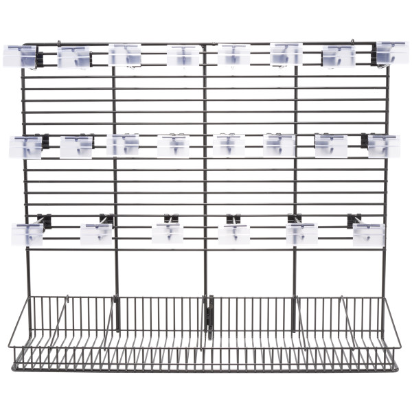 Black Counter with Basket Candle Rack