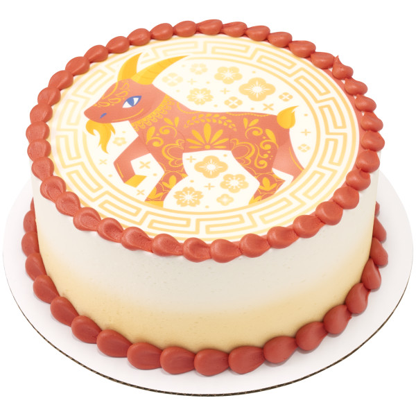 Year of the Goat PhotoCake® Edible Image®