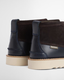 Chukka Boots Hadston Navy/Dark Brown