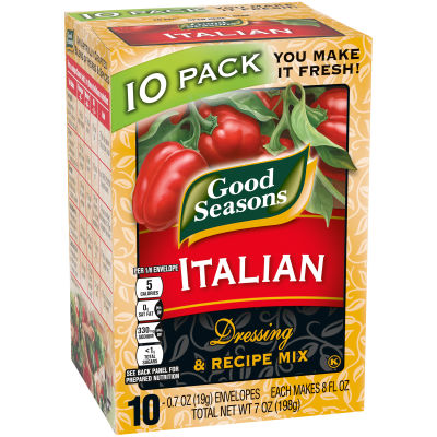 Good Seasons Italian Dressing & Recipe Mix, 10 ct Packets