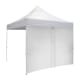 (1) Non-Printed White Tent Wall