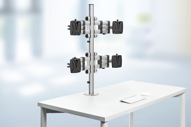 Novus TSS Quattro Telescope is designed for easy alignment of four monitors for comfortable stacked viewing.
