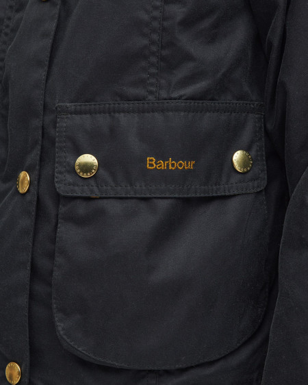 Cropped Beadnell Waxed Jacket