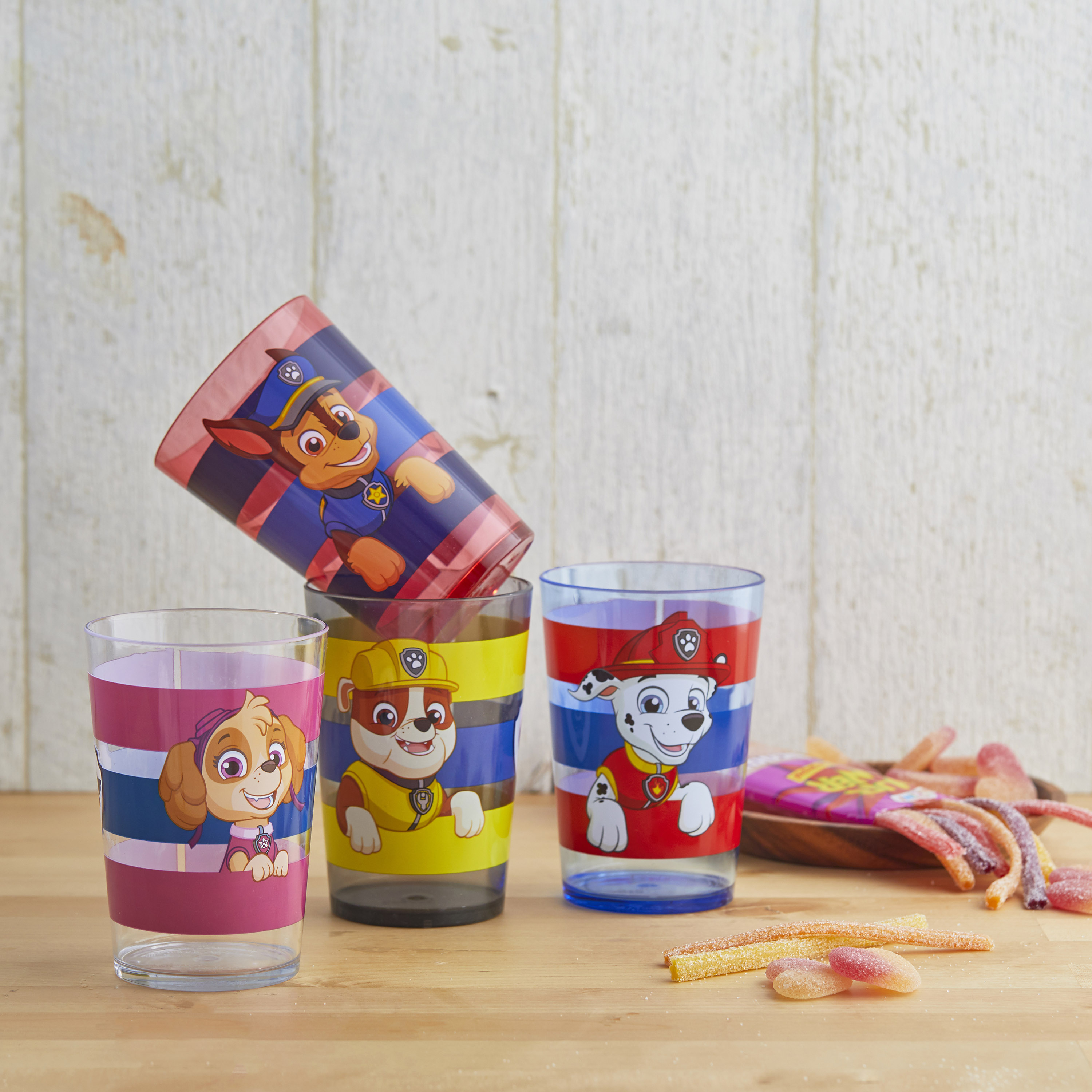 Paw Patrol 14.5 ounce Tumbler, Chase, Skye and Friends, 4-piece set slideshow image 5 Paw Patrol 14.5 ounce Tumbler, Chase, Skye and Friends, 4-piece set slideshow image 5