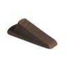 MAS00971, Master Caster, Big Foot Doorstop, No Slip Rubber Wedge, 2.25w x 4.75d x 1.25h, Brown
