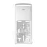Tork, T26 Twin High Capacity,  Bath Tissue Dispenser, White