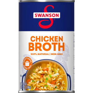 Swanson® Chicken Broth, 49.5 Ounces, 12-Pack