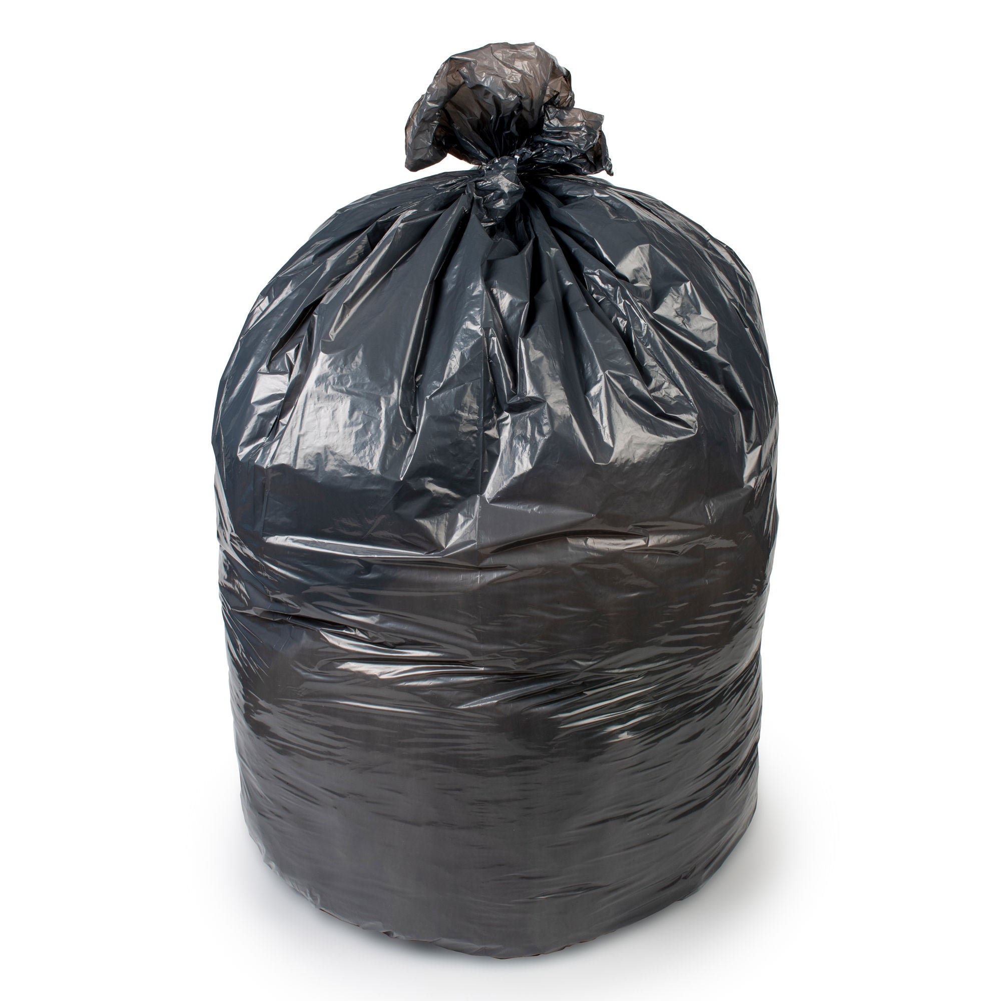 Colonial Bag Medium Duty Trash Bag, Black, 30-gallon Capacity