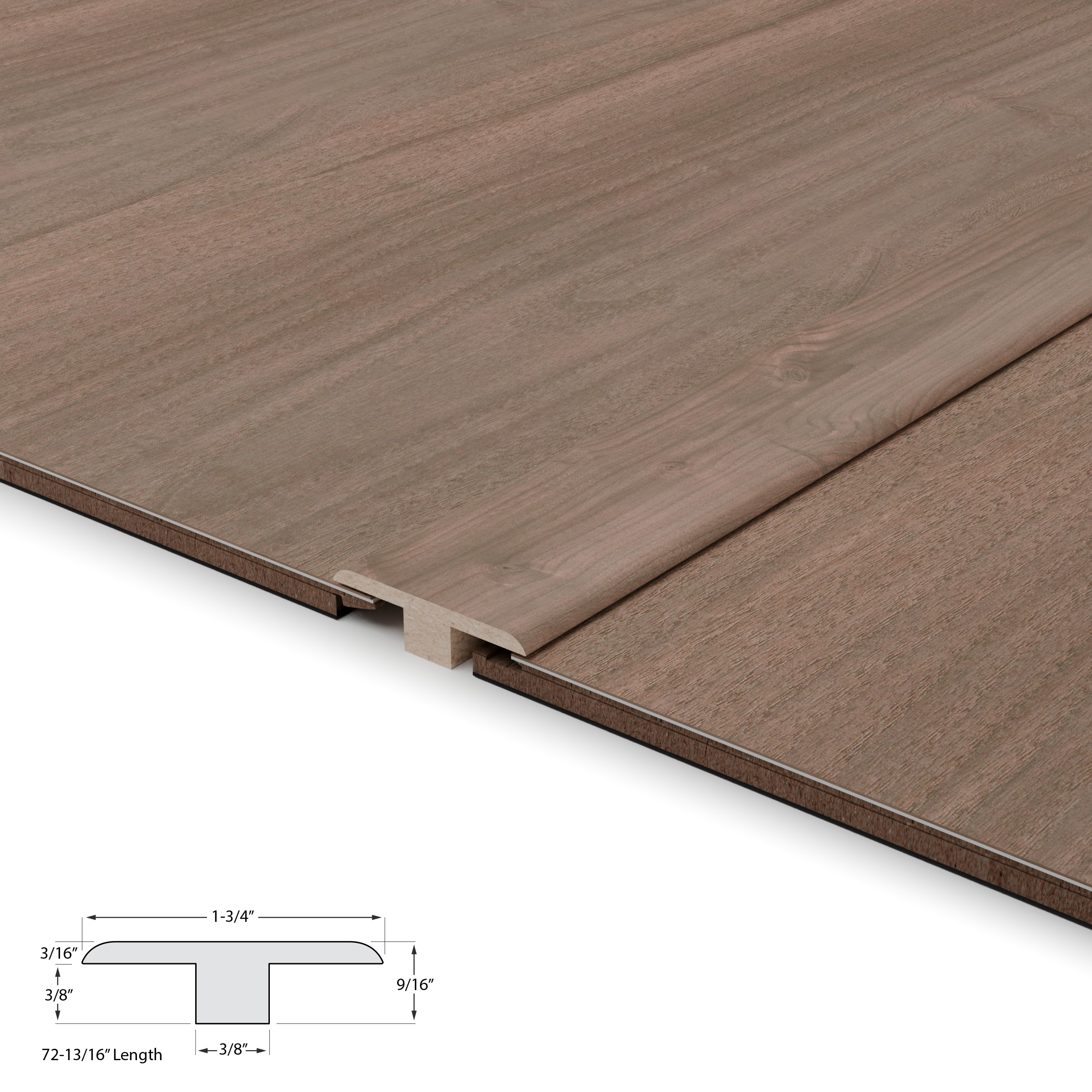 Beau Bark T-Mold 12mm view 3