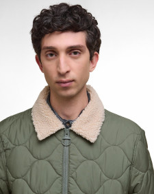 Jig Quilted Jacket Thyme
