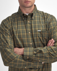 Sporting Regular Long-Sleeved Shirt Mid Olive