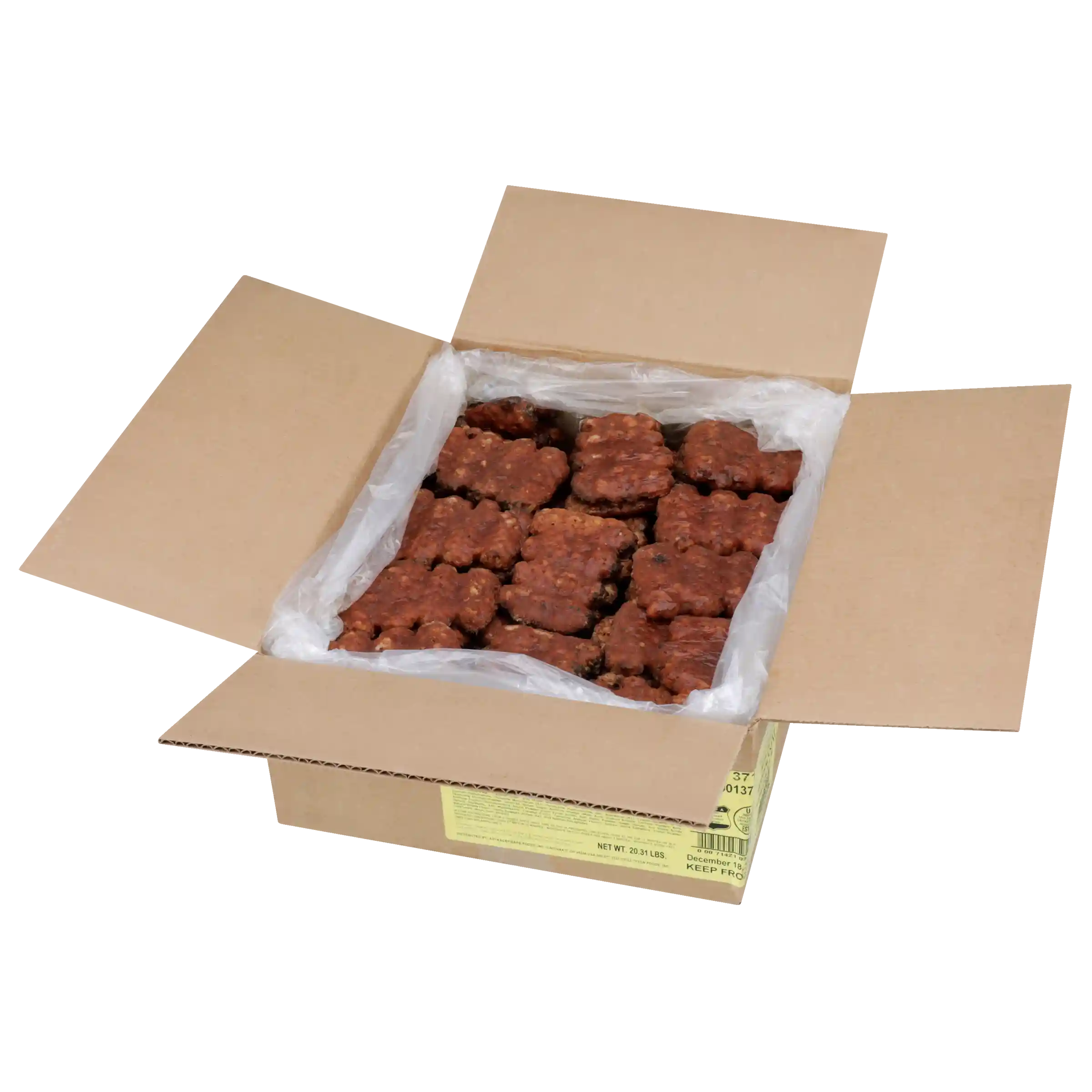 AdvancePierre™ Fully Cooked Pork Rib Patties with Honey BBQ Sauce, 3.25 oz._image_4