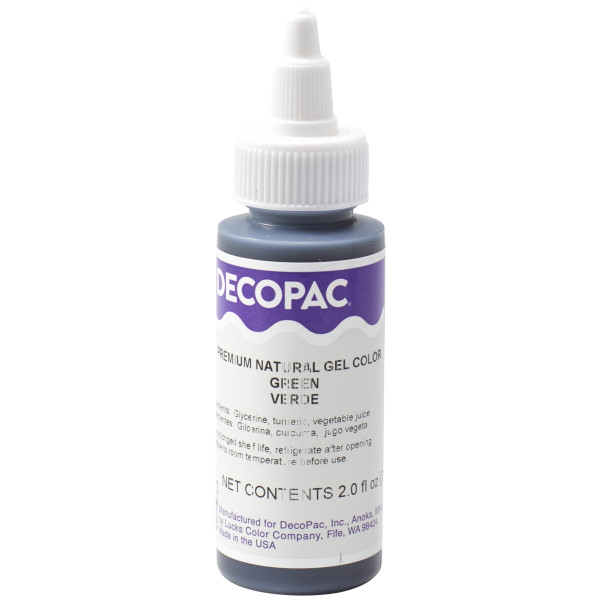 Green All-Natural Premium Gel Color