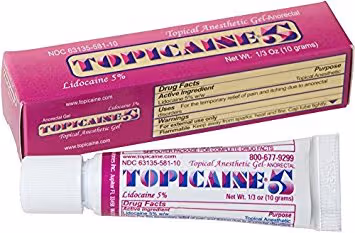 Topicaine® Lidocaine Pain Relief, 10 Gram