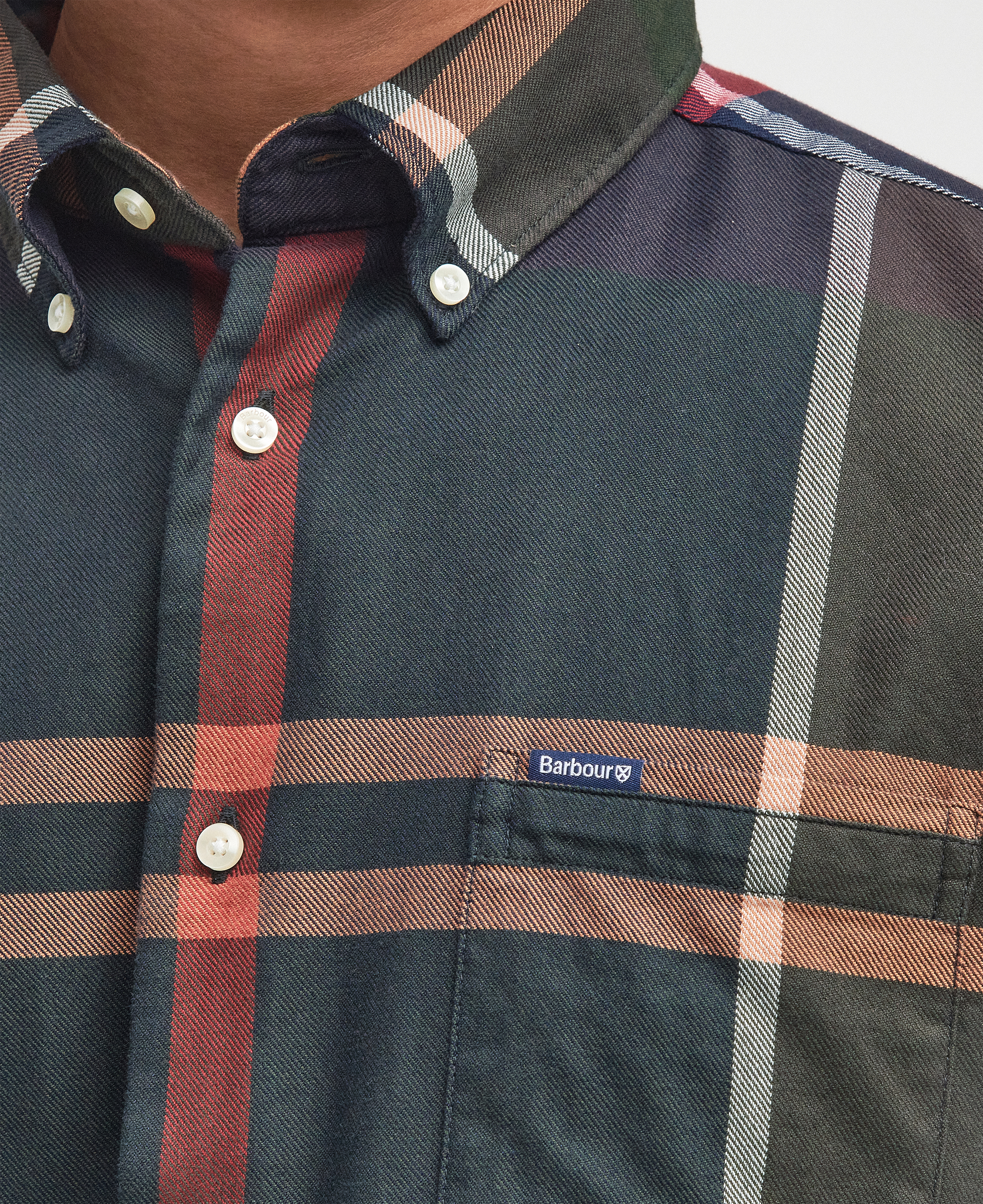 Dunoon Tailored Long-Sleeved Shirt image number 4