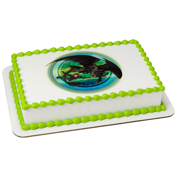How To Train Your Dragon: The Hidden World Gotta Keep Flying PhotoCake® Edible Image®