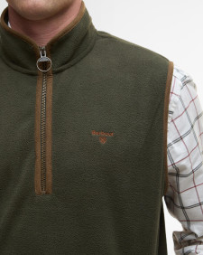 Harwood Half-Zip Fleeced Gilet 