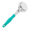 6-ounce one-piece heavy-duty solid round Spoodle® utensil with teal nylon handle
