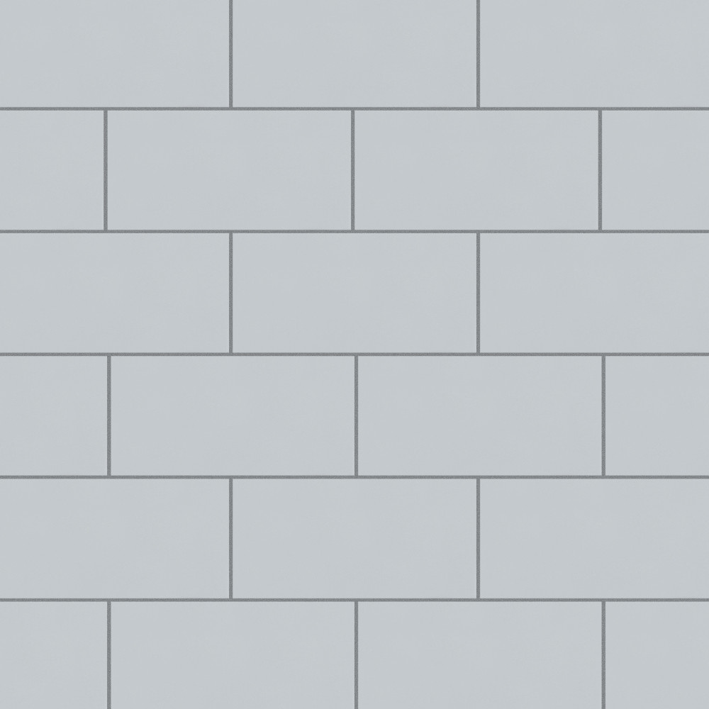 Projectos Cloud Grey 3-7/8 in. x 7-3/4 in. Ceramic Floor and Wall Tile