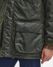 Bleaberry Waxed Jacket Fern
