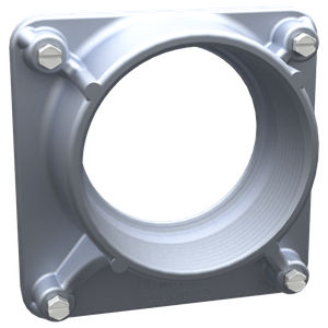 3 Inch Hub With Stainless Steel Mounting Screws