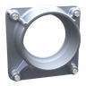 3 Inch Hub With Stainless Steel Mounting Screws