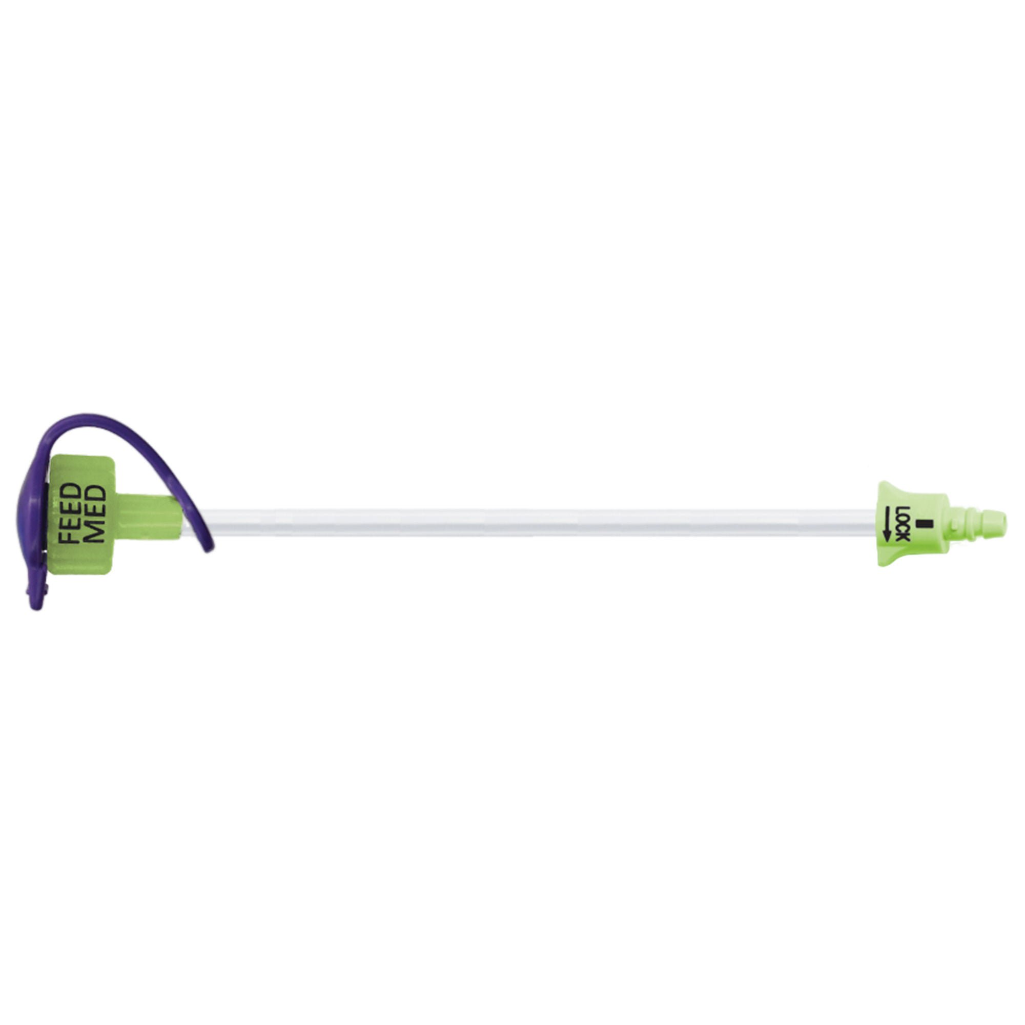 Applied Medical Technology Inc CONNECTOR, ENFIT SNGL 12" STRTW/BOLUS ADPTR (10/BX)