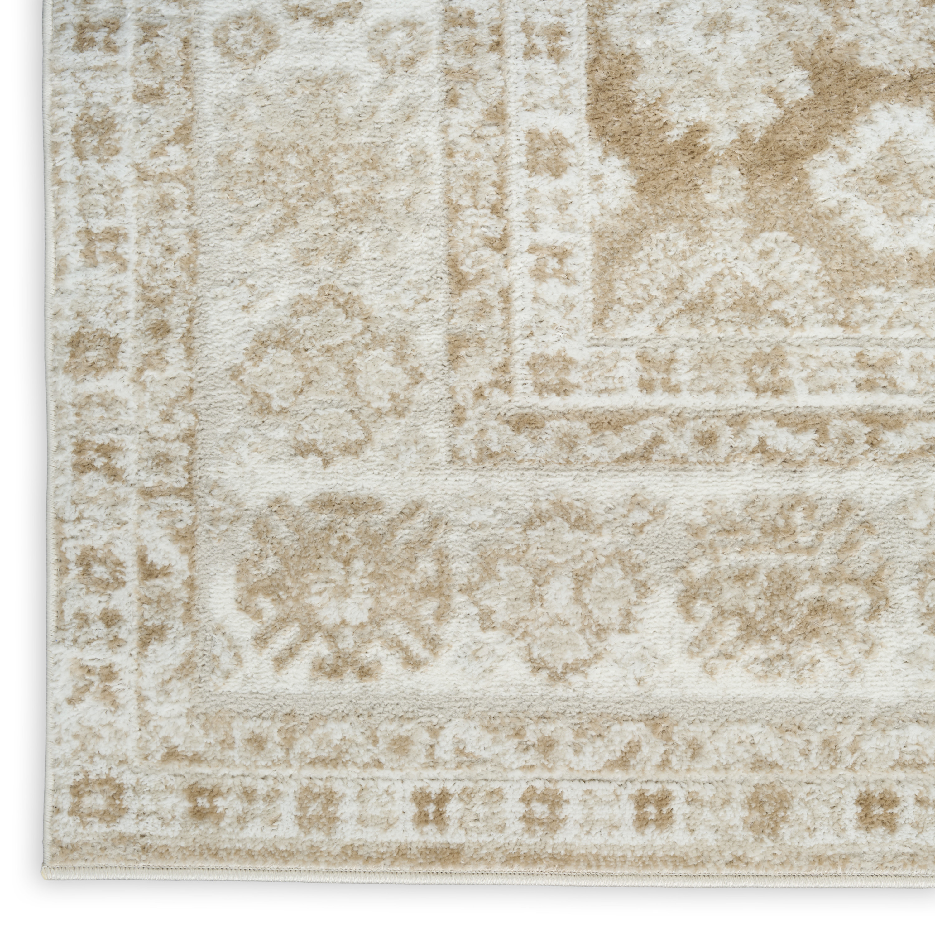 Nourison Dekor 4' x 6' Cream Beige Vintage Indoor Rug