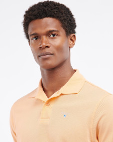 Sports Short-Sleeved Polo Shirt Coral Sands