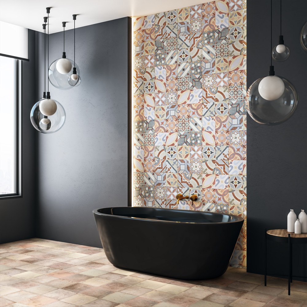 Kings Alora Clay 17-5/8 in. x 17-5/8 in. Ceramic Floor and Wall Tile