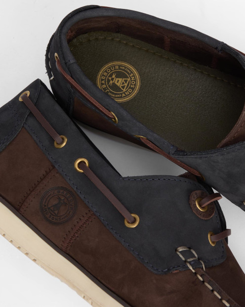 Wake Boat Shoes Brown/Navy