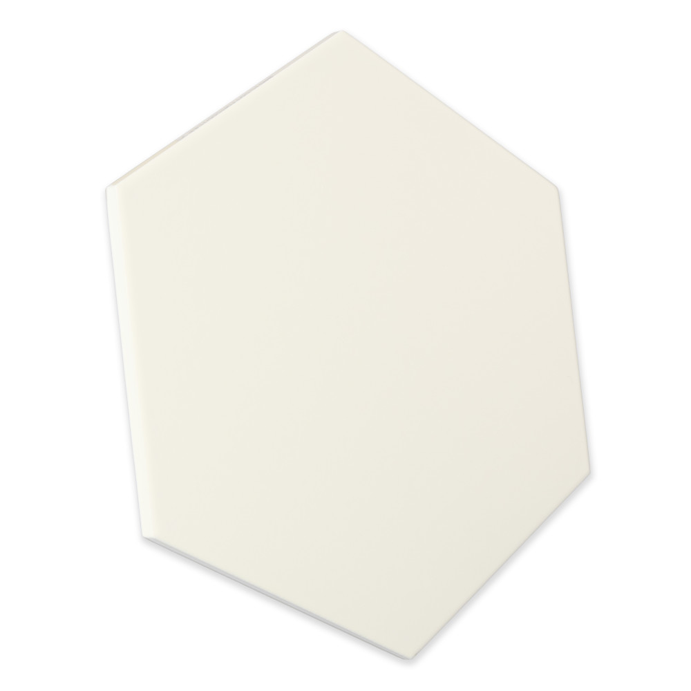 Sample – Textile Basic Hex Cotton Porcelain Floor and Wall Tile