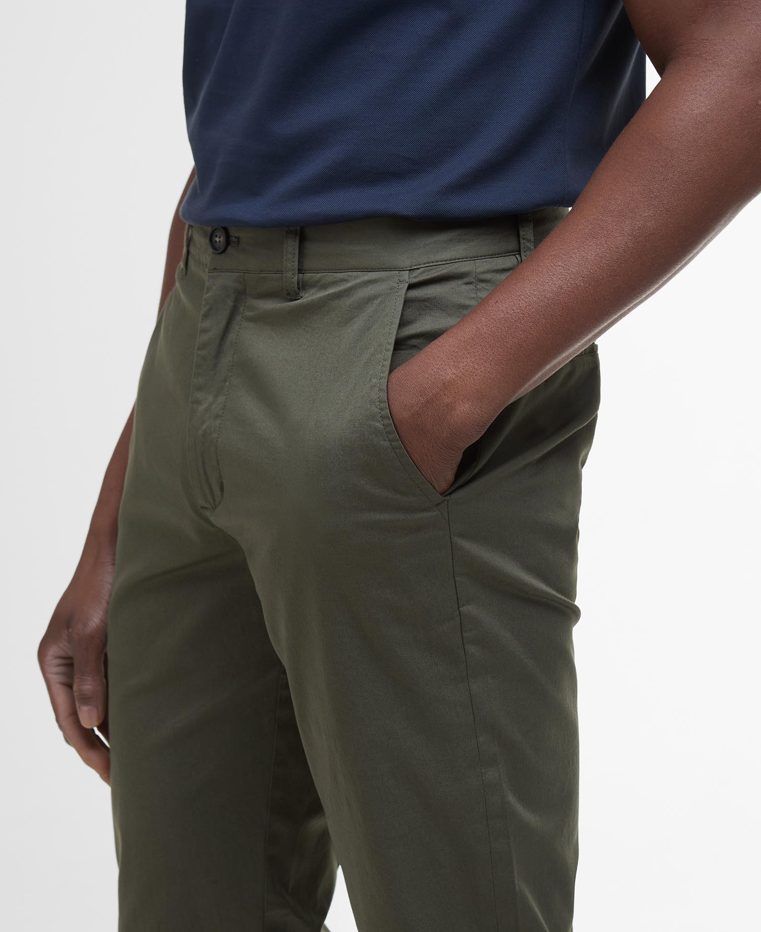 Lightweight Stretch Tailored Chinos image number 3