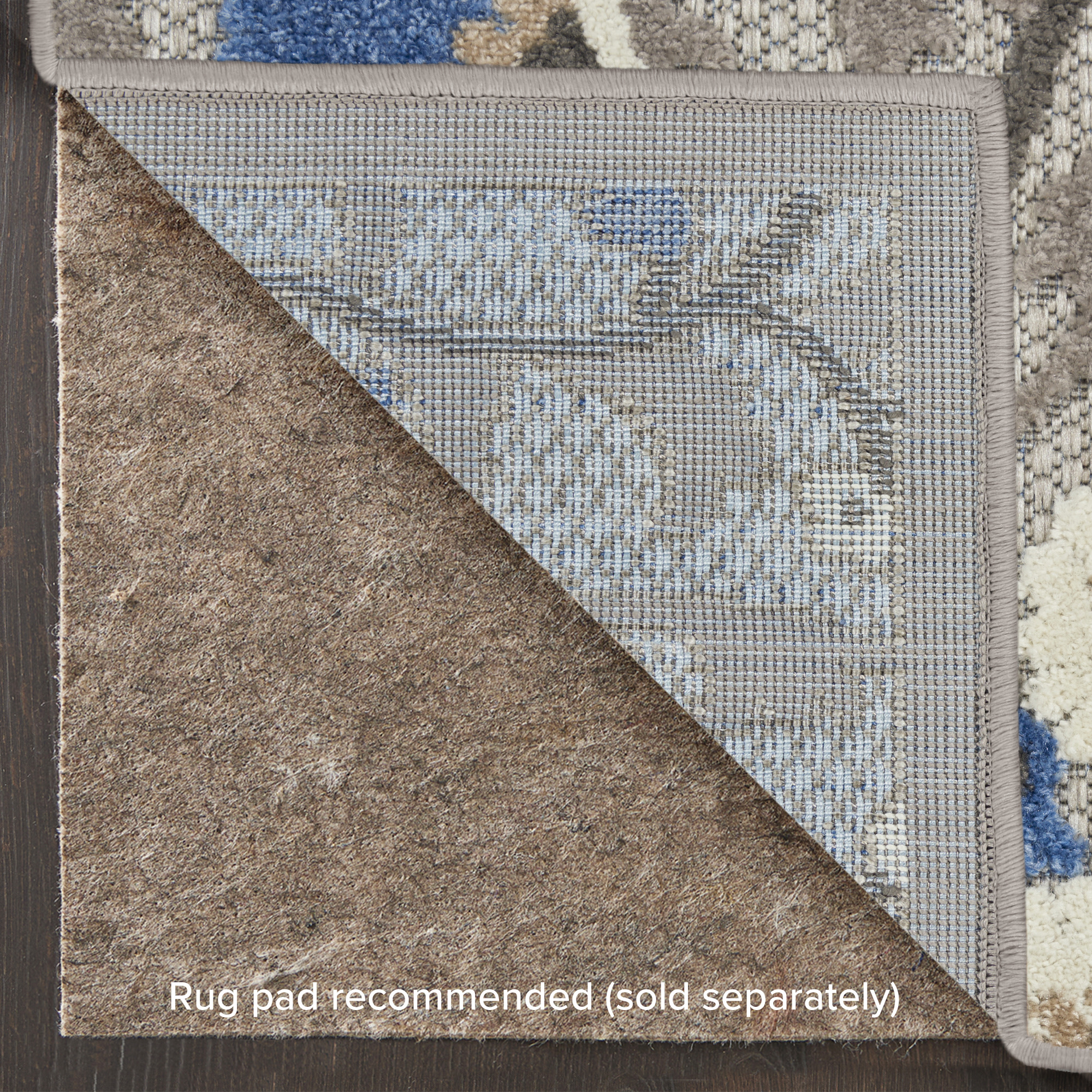 Nourison Aloha 3'6" x 5'6" Grey Multicolor Transitional Rug