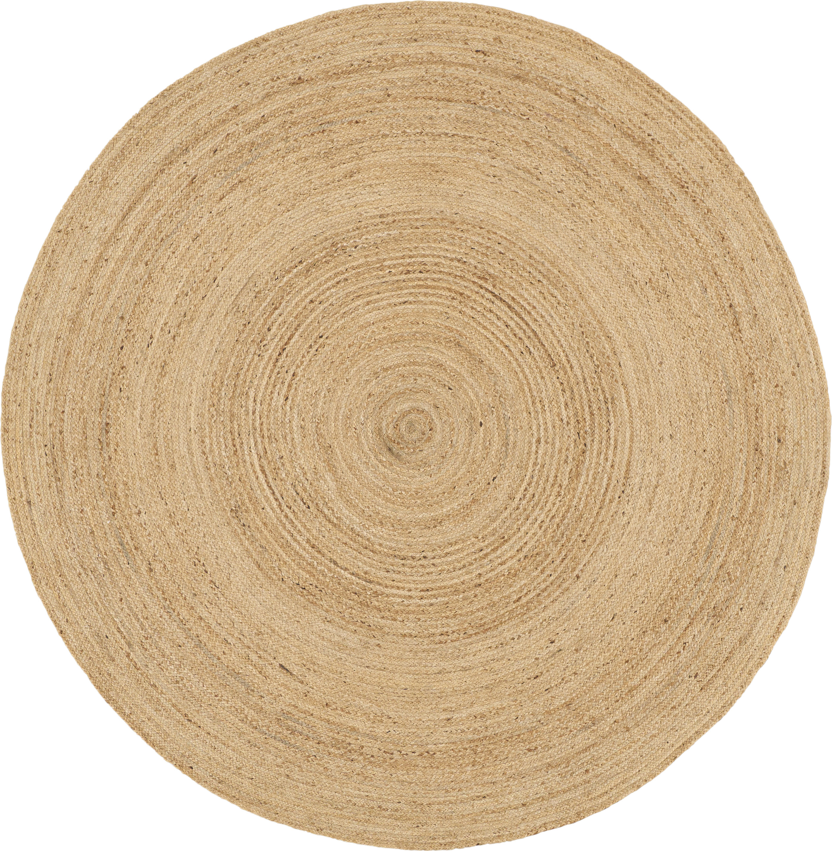 Nourison Natural Jute 6' x Round Natural Farmhouse Indoor Rug
